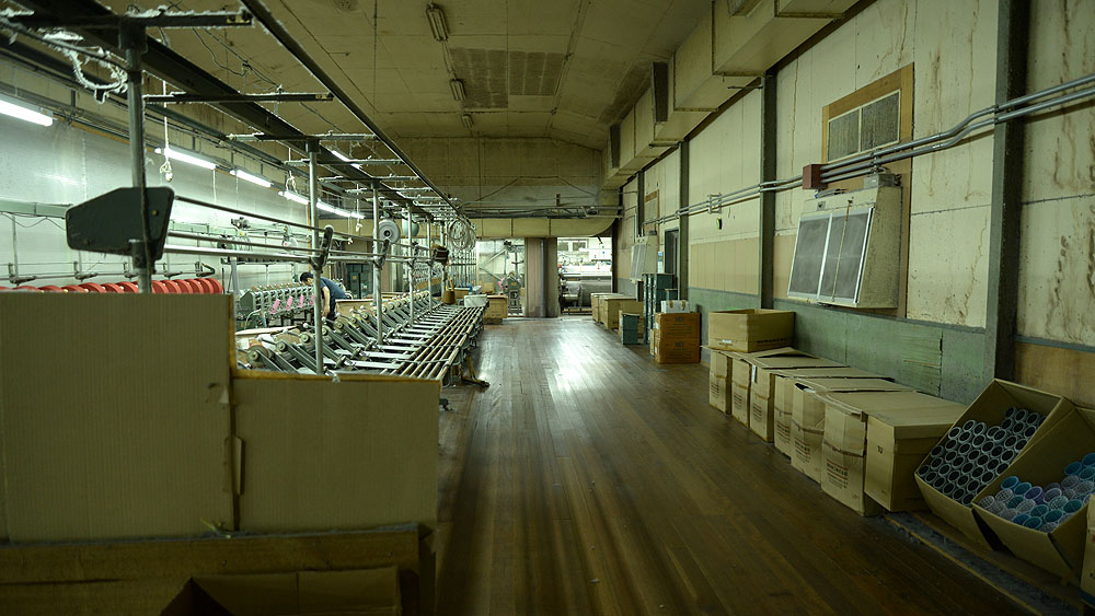 播州織りの工場見学