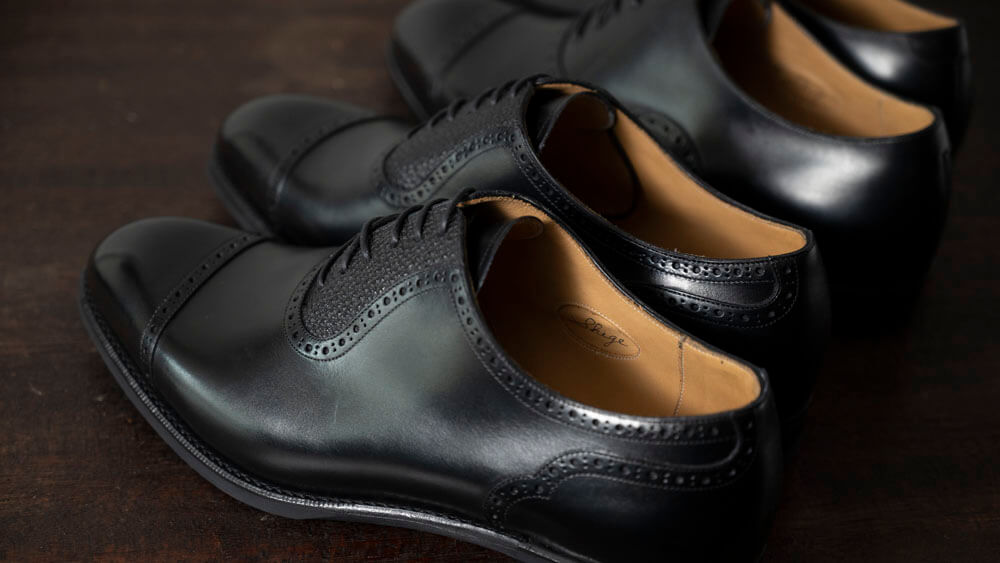 【クォーターブローグ・ハーフブローグ】同じ黒靴でも用途が違うとデザインが変わる話。