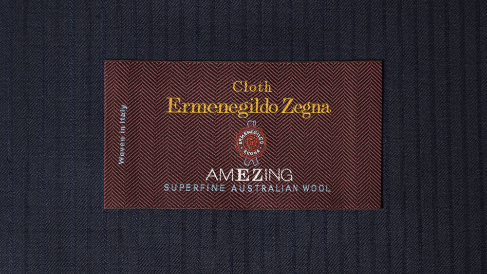 Ermenegildo Zegna Trofeo スーツ 生地 服地 イタリア 英国 紳士