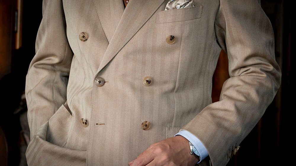 【私物】オリジナルソラーロのスーツスタイル