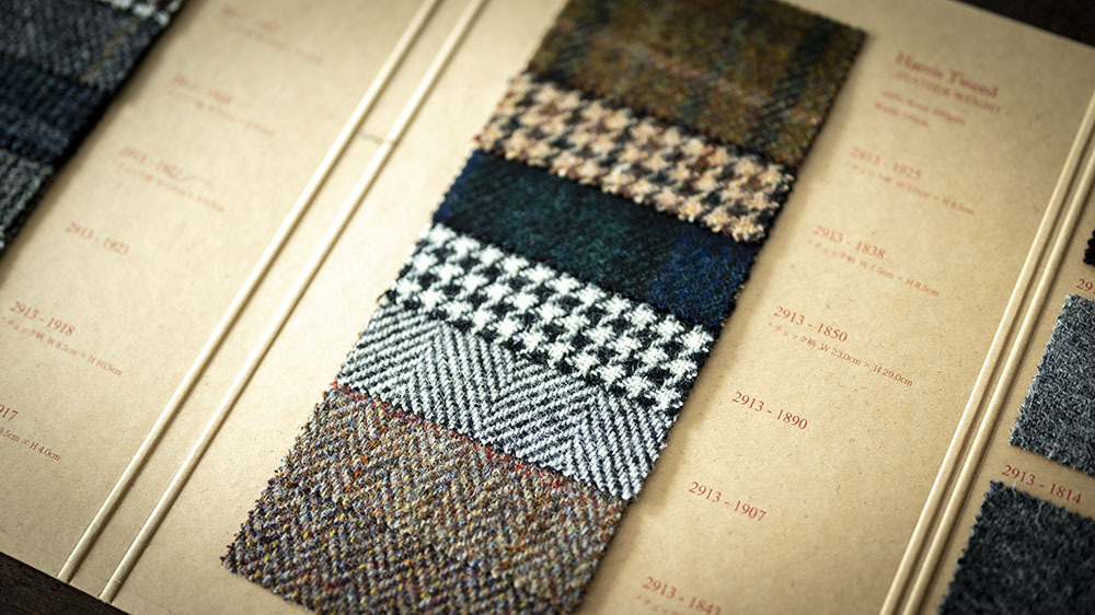 【BODEGA・HARRIS TWEED・CAHEMIRE】冬を彩るコート新作生地3コレクションが入荷しました。