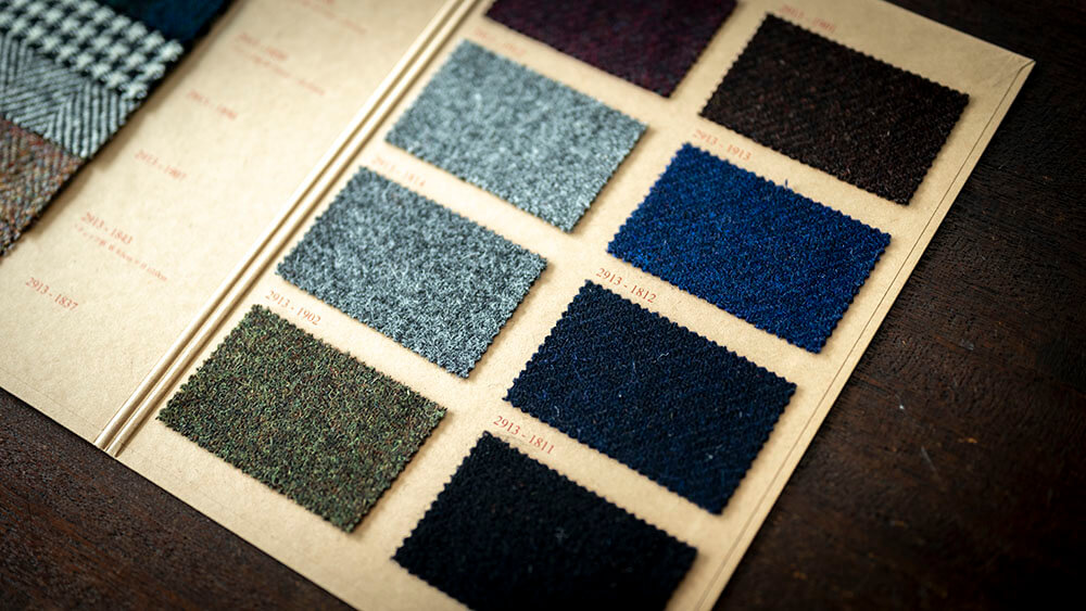 【BODEGA・HARRIS TWEED・CAHEMIRE】冬を彩るコート新作生地3コレクションが入荷しました。