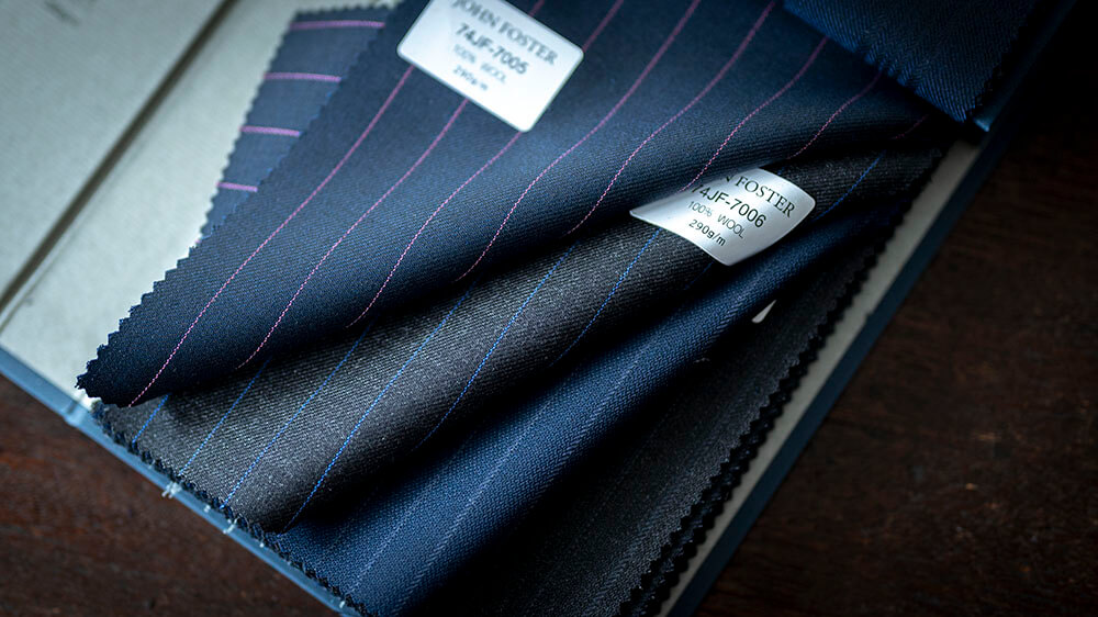 英国生地の魅力を感じていただける編集バンチのご紹介 DORMEUIL・WILLIAM HALSTEAD etc...