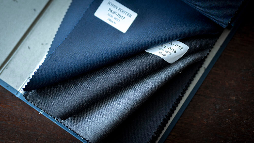 英国生地の魅力を感じていただける編集バンチのご紹介 DORMEUIL・WILLIAM HALSTEAD etc...