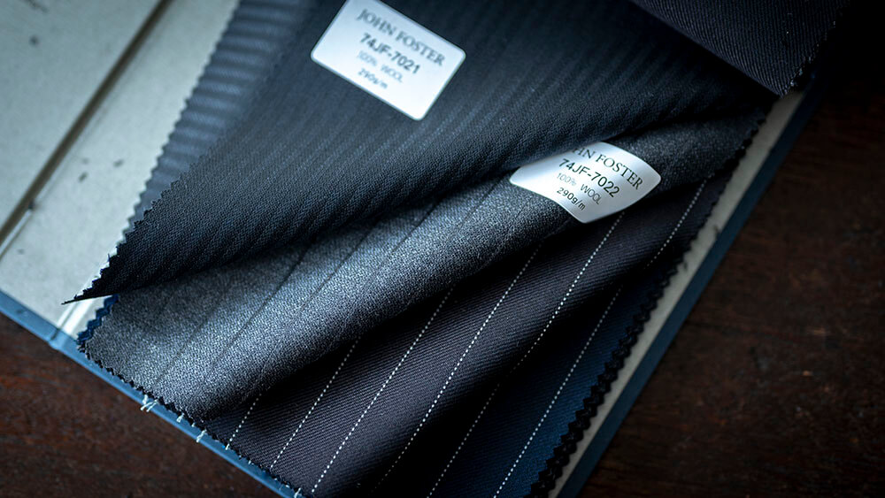 英国生地の魅力を感じていただける編集バンチのご紹介 DORMEUIL・WILLIAM HALSTEAD etc...