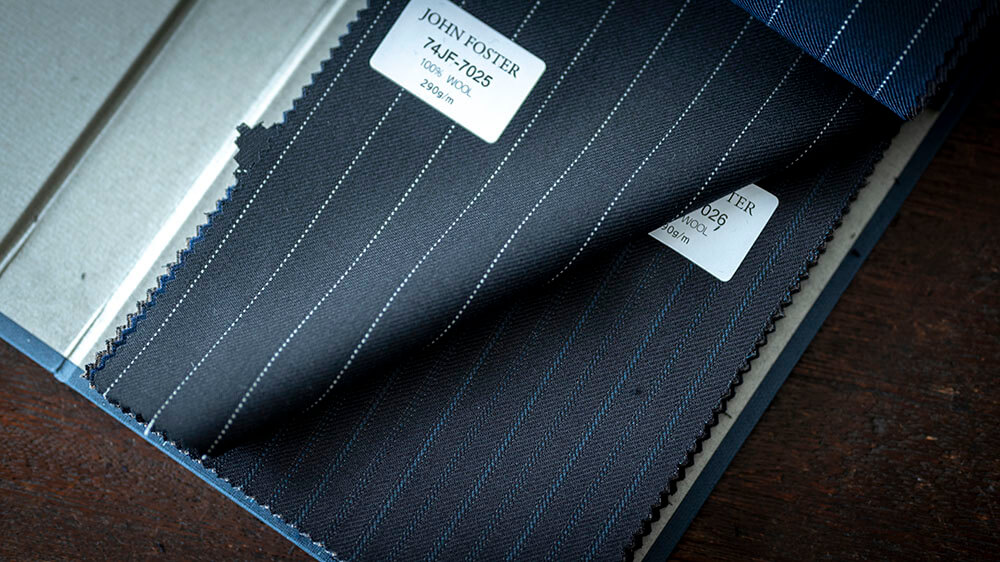 英国生地の魅力を感じていただける編集バンチのご紹介 DORMEUIL・WILLIAM HALSTEAD etc...