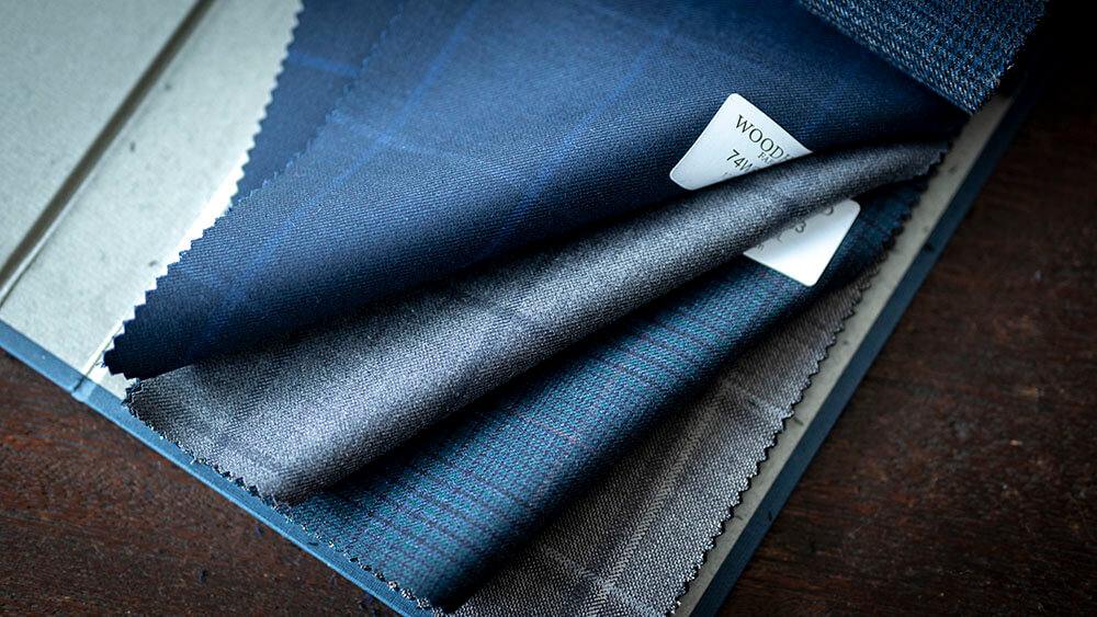 英国生地の魅力を感じていただける編集バンチのご紹介 DORMEUIL・WILLIAM HALSTEAD etc...