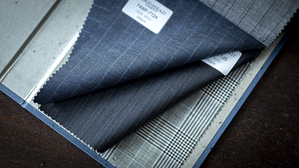 英国生地の魅力を感じていただける編集バンチのご紹介 DORMEUIL・WILLIAM HALSTEAD etc...