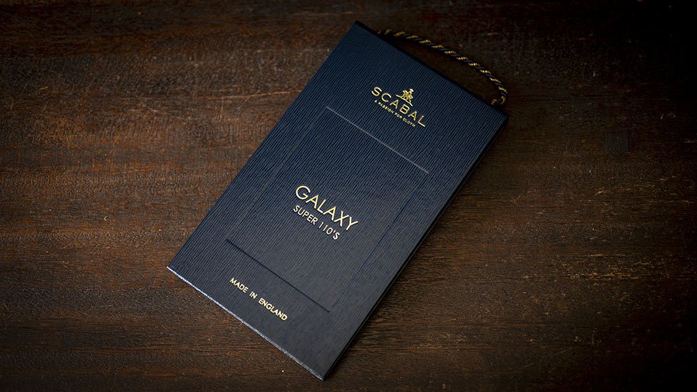 【SCABAL】“GALAXY (ギャラクシー)” 2025-26秋冬リニューアルした英国製の3シーズン生地です。