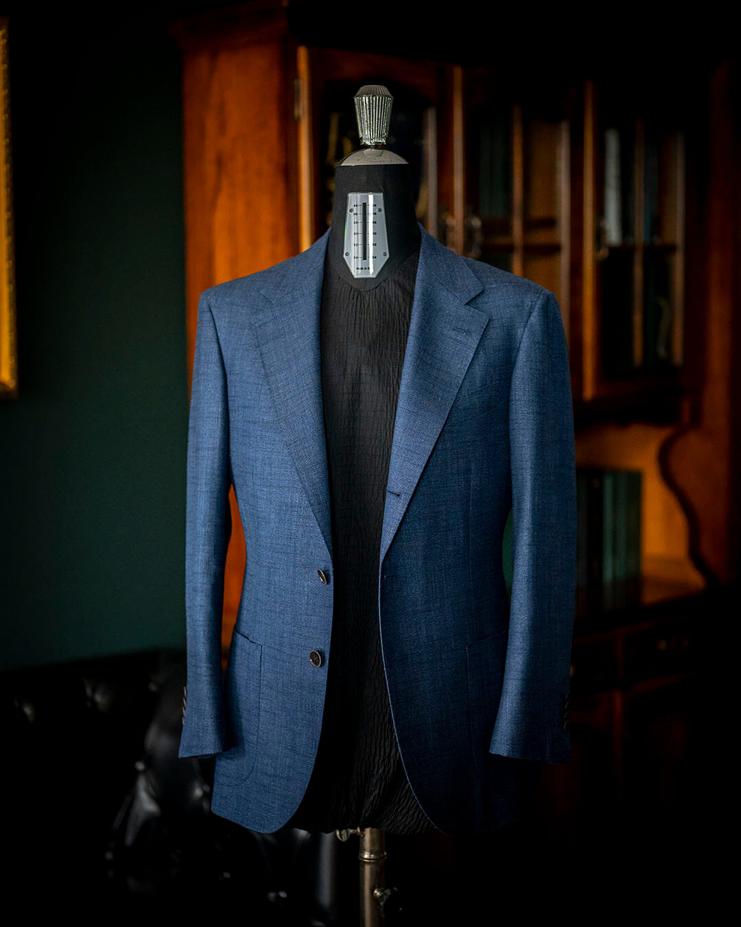 【T様 仕上がり例】DORMEUIL NATURALS の春夏ネイビージャケット｜ 奥行きのある色味 & 軽い着心地