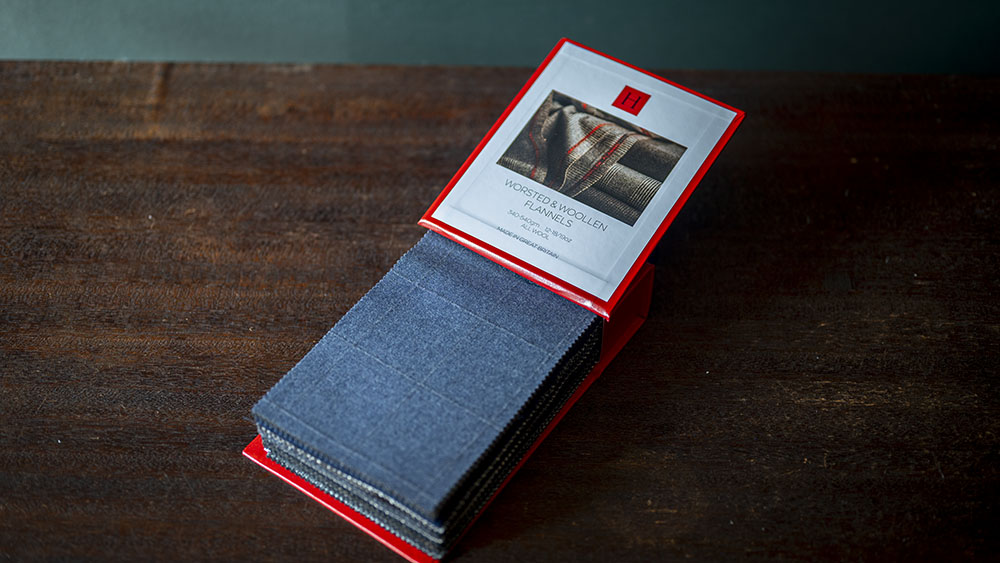 【HARRISONS / ハリソンズ】WORSTED & WOOLLEN FLANNELS ～英国製フランネルコレクション～