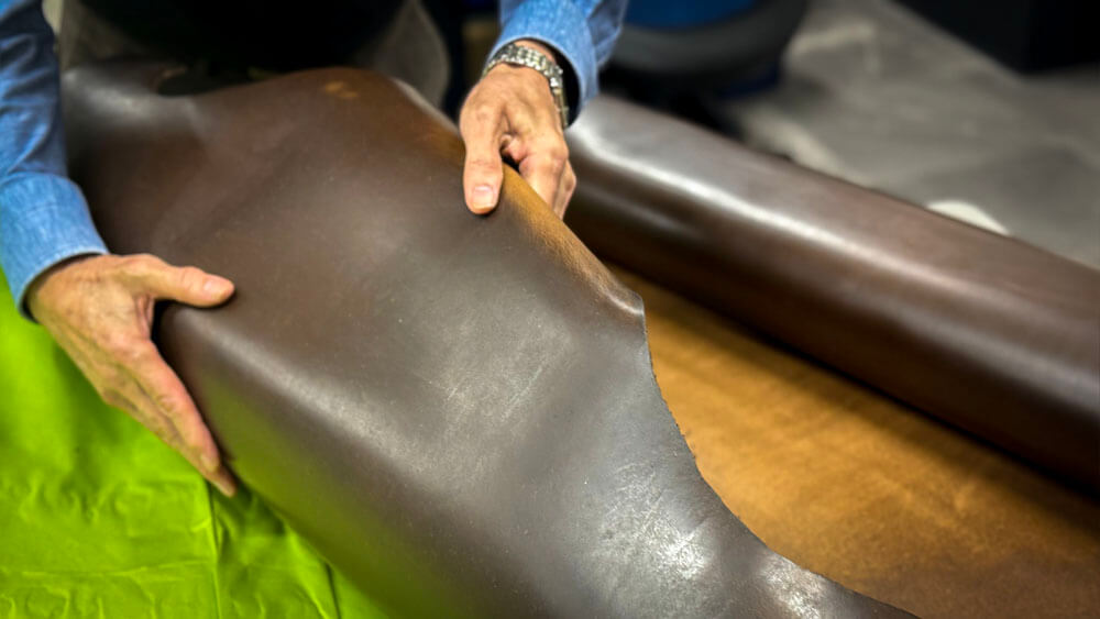 老舗ベルト工房にお邪魔してきました。#日本のモノづくり