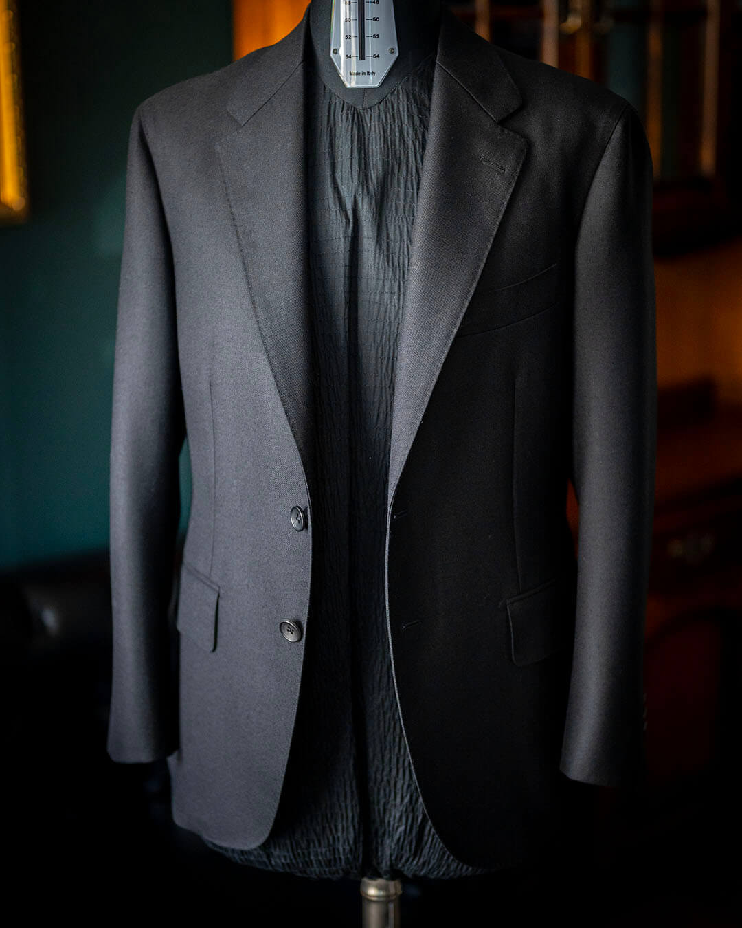 【N様の秋冬ジャケット】シャツとスラックスの上に、日常で活躍するオーダージャケット