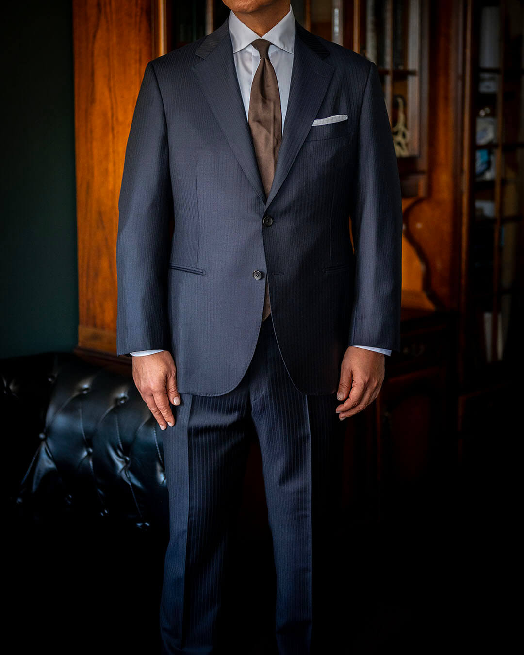 大切な場面で着る一着だからこそ妥協しないオーダースーツ。