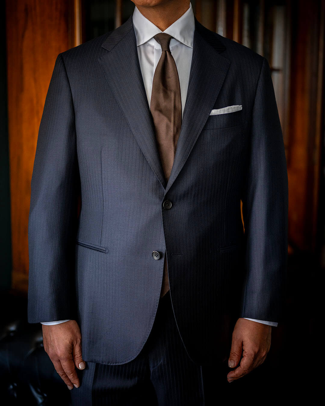 大切な場面で着る一着だからこそ妥協しないオーダースーツ。