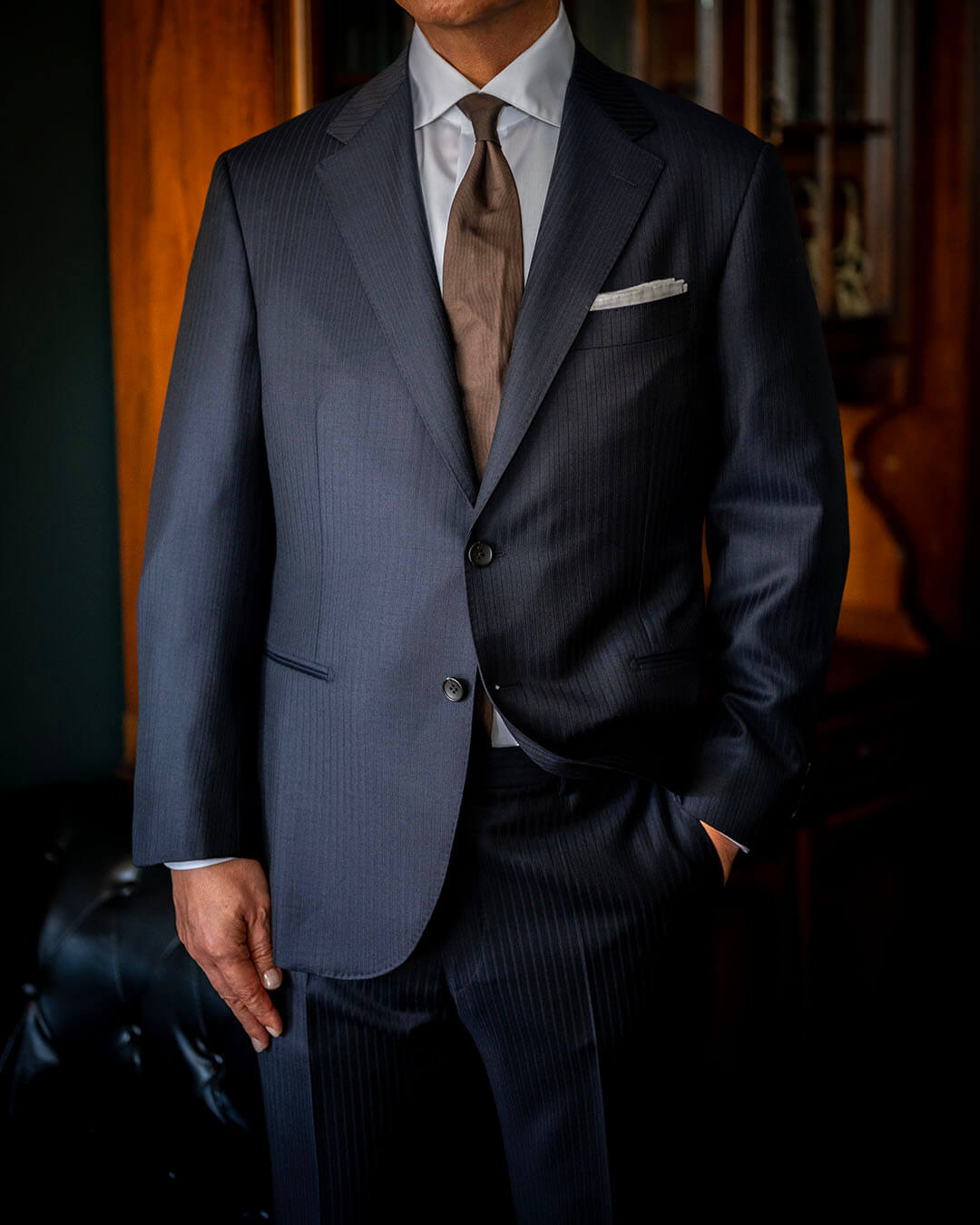 大切な場面で着る一着だからこそ妥協しないオーダースーツ。