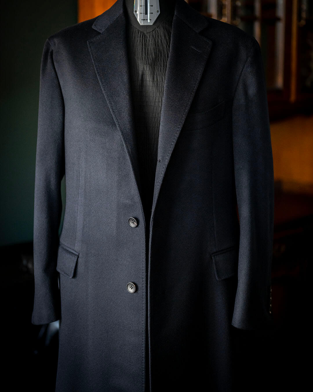 【姫路市M様のご依頼】イタリア製カシミヤ100%のオーダーコート