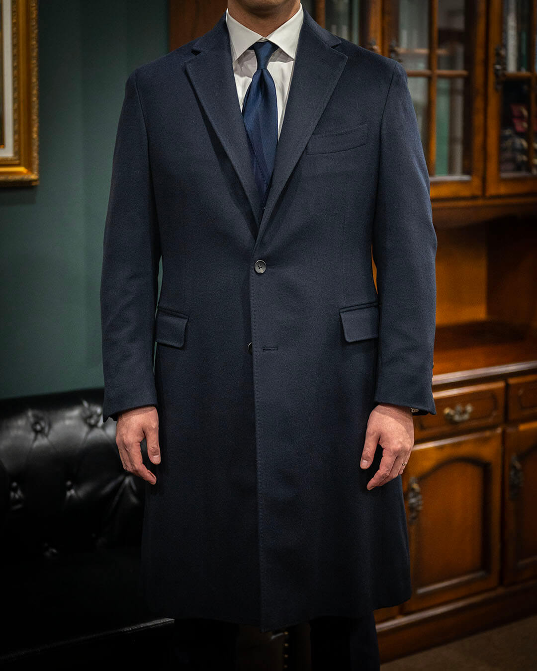 【姫路市M様のご依頼】イタリア製カシミヤ100%のオーダーコート