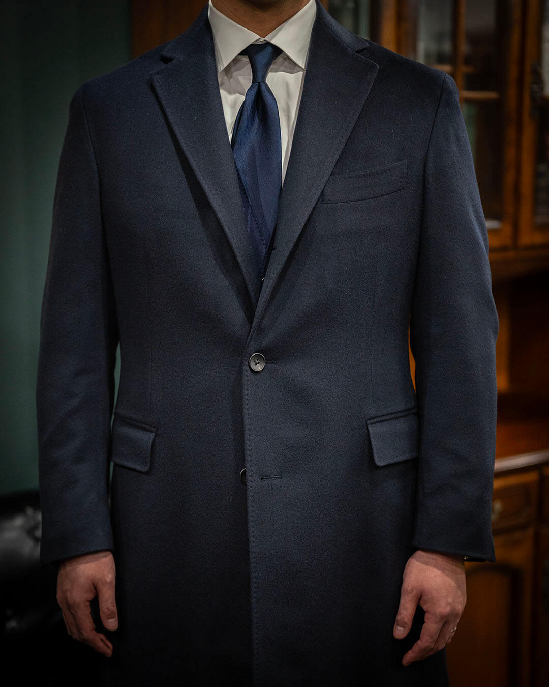 【姫路市M様のご依頼】イタリア製カシミヤ100%のオーダーコート