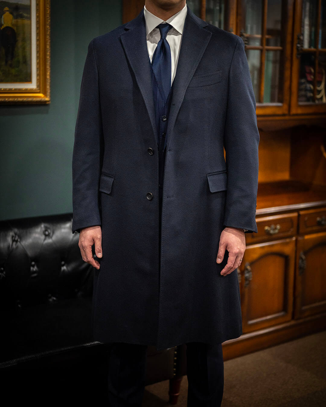 【姫路市M様のご依頼】イタリア製カシミヤ100%のオーダーコート