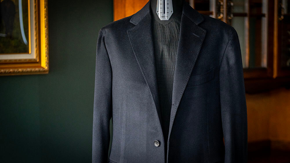 【姫路市M様のご依頼】イタリア製カシミヤ100%のオーダーコート
