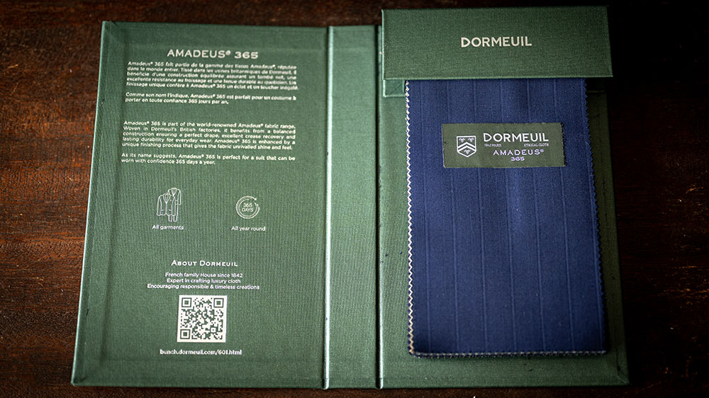DORMEUIL (2026年春夏) コレクション　～Amadeus 365・Tonik Wool・Naturals・D Philosophy～