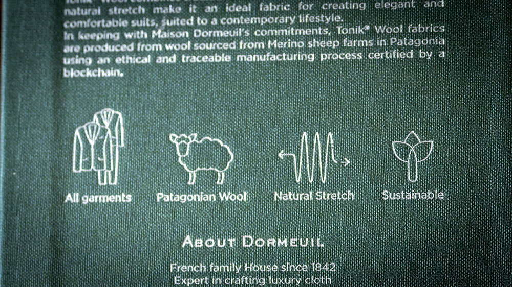 DORMEUIL (2026年春夏) コレクション　～Amadeus 365・Tonik Wool・Naturals・D Philosophy～