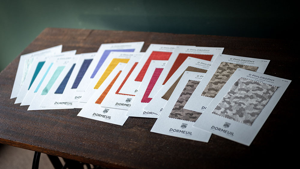 DORMEUIL (2026年春夏) コレクション　～Amadeus 365・Tonik Wool・Naturals・D Philosophy～