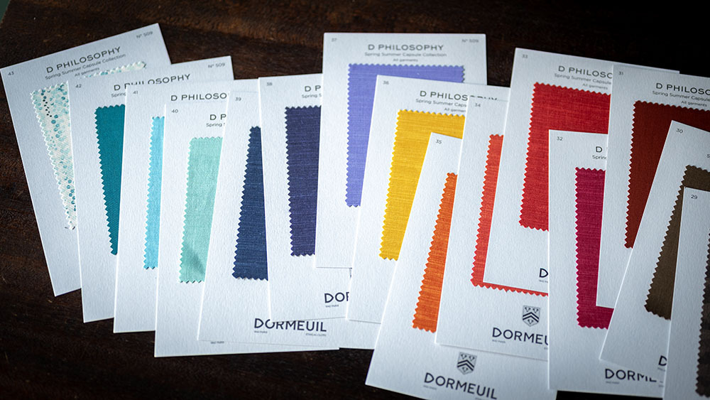 DORMEUIL (2026年春夏) コレクション　～Amadeus 365・Tonik Wool・Naturals・D Philosophy～