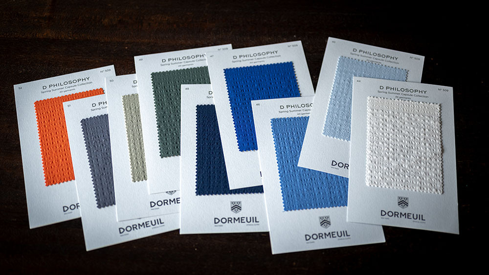 DORMEUIL (2026年春夏) コレクション　～Amadeus 365・Tonik Wool・Naturals・D Philosophy～