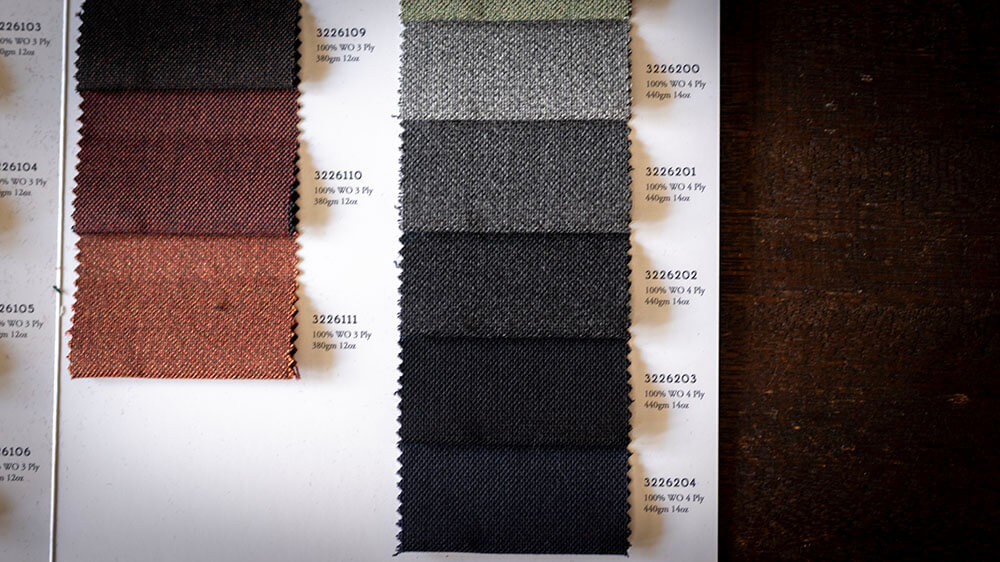 【春夏生地】HOLLAND & SHERRY “AIRESCO (エアレスコ)” と英国、日本製のフレスコ素材が新たにEGRETまで到着しました。