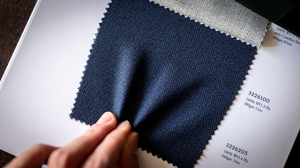 【春夏生地】HOLLAND & SHERRY “AIRESCO (エアレスコ)” と英国、日本製のフレスコ素材が新たにEGRETまで到着しました。