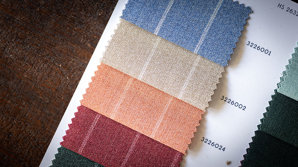 【春夏生地】HOLLAND & SHERRY “AIRESCO (エアレスコ)” と英国、日本製のフレスコ素材が新たにEGRETまで到着しました。