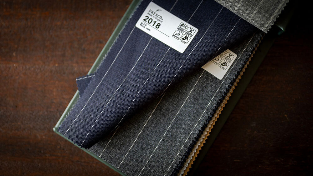 【春夏生地】HOLLAND & SHERRY “AIRESCO (エアレスコ)” と英国、日本製のフレスコ素材が新たにEGRETまで到着しました。