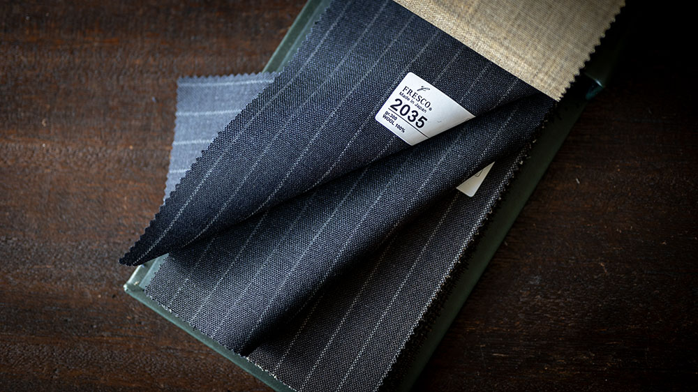 【春夏生地】HOLLAND & SHERRY “AIRESCO (エアレスコ)” と英国、日本製のフレスコ素材が新たにEGRETまで到着しました。