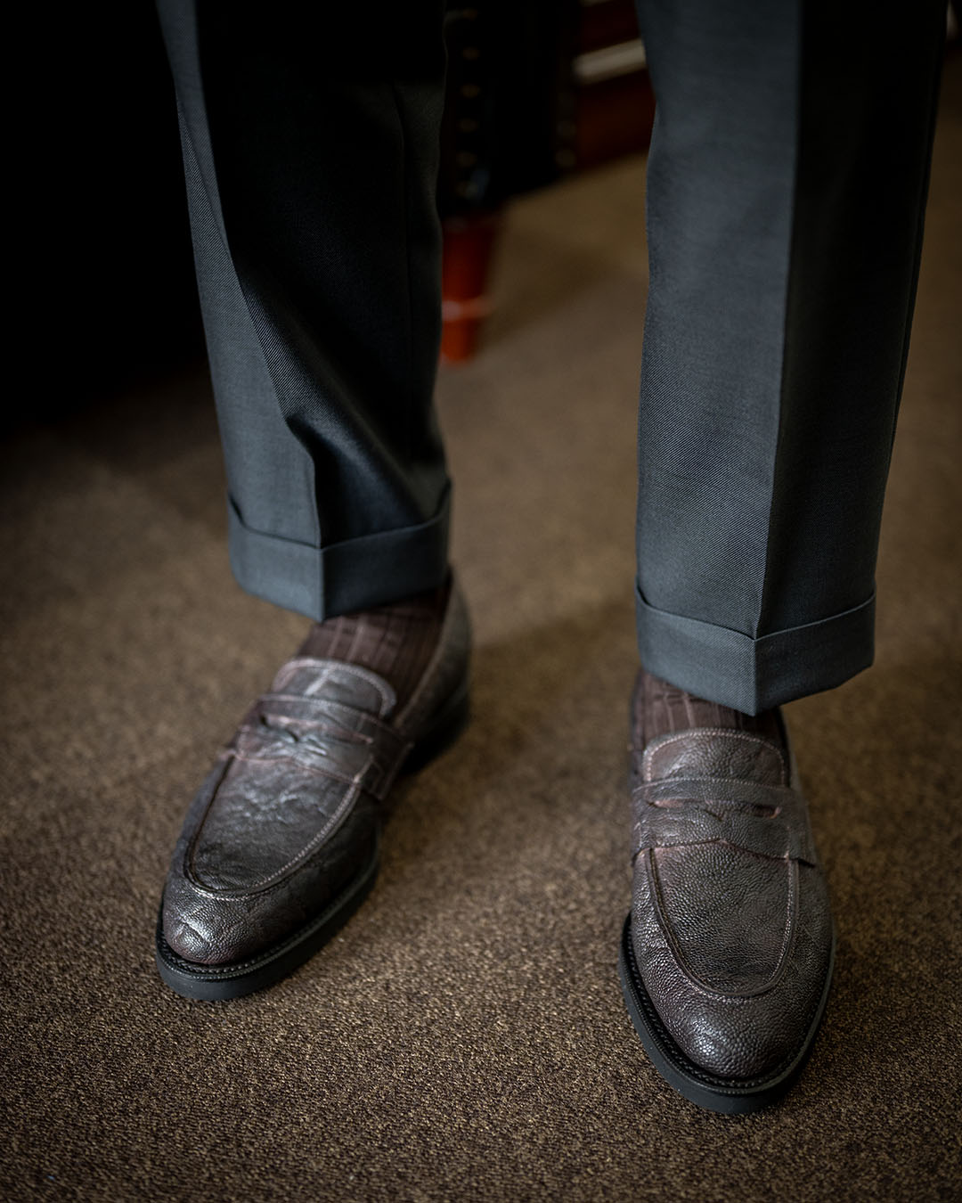 【足元にさりげない個性を】姫路のオーダースーツ店EGRETが展開するオーダーシューズ紹介