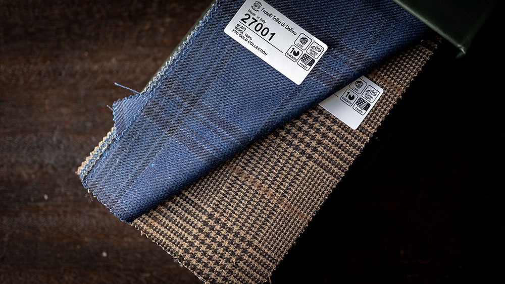 【2026春夏】T社、M社の特選ジャケット生地が入荷してきました。～FERLA・CARLO BARBERA・DRAGO・CANONICO etc...～