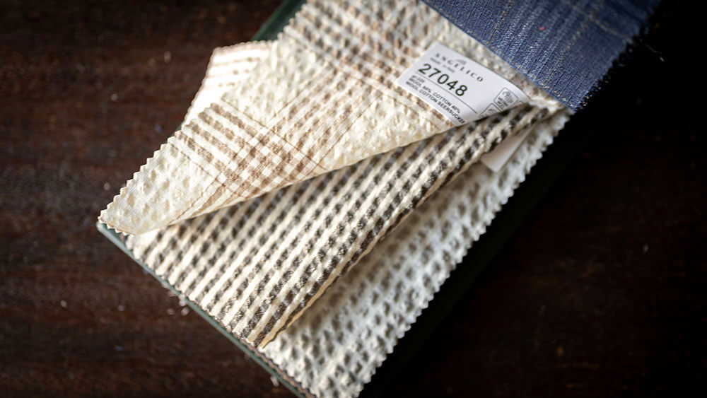 【2026春夏】T社、M社の特選ジャケット生地が入荷してきました。～FERLA・CARLO BARBERA・DRAGO・CANONICO etc...～