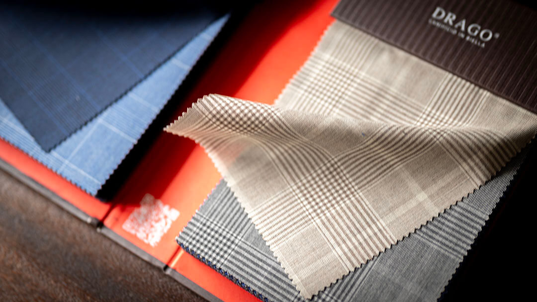 【DRAGO ドラゴ】特別な生地のなかから姫路のオーダースーツ店EGRETで取扱うのは...