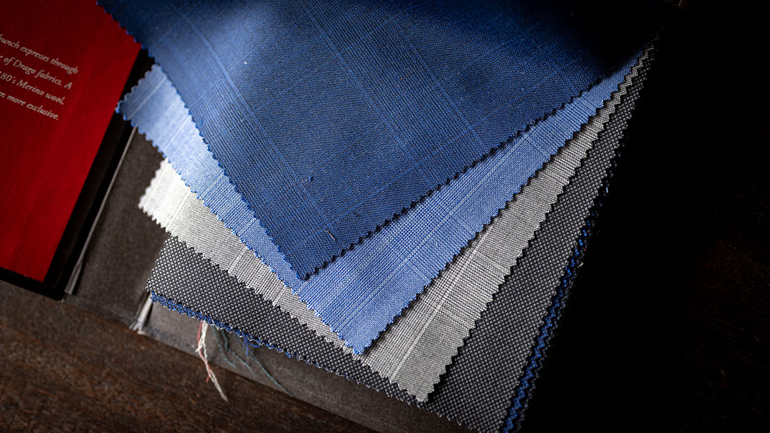 【DRAGO ドラゴ】特別な生地のなかから姫路のオーダースーツ店EGRETで取扱うのは...